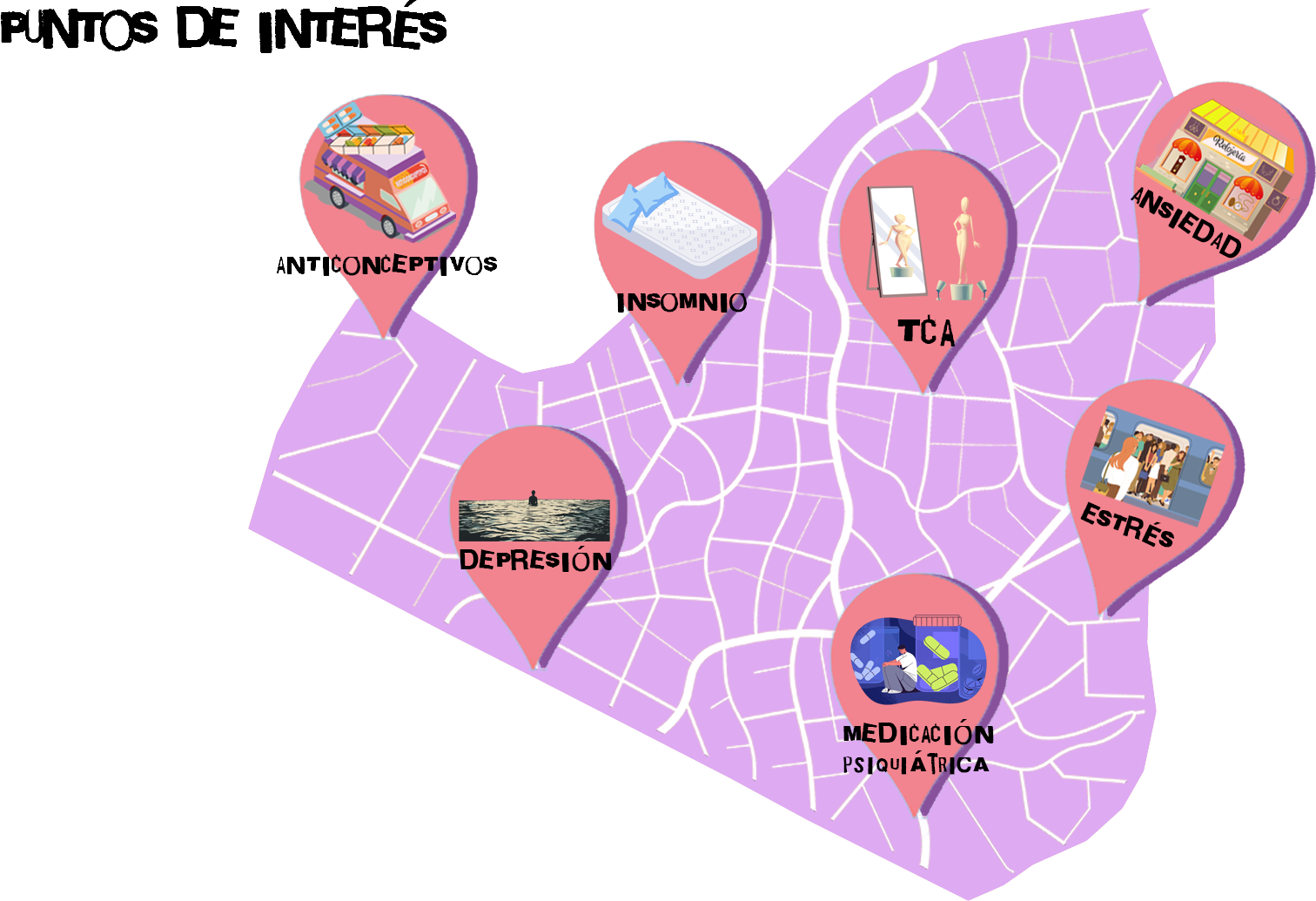 Puntos de interés del barrio